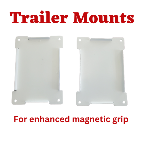 x2 High-Grip Trailer Mounts (recommended for front of trailer for higher speeds)