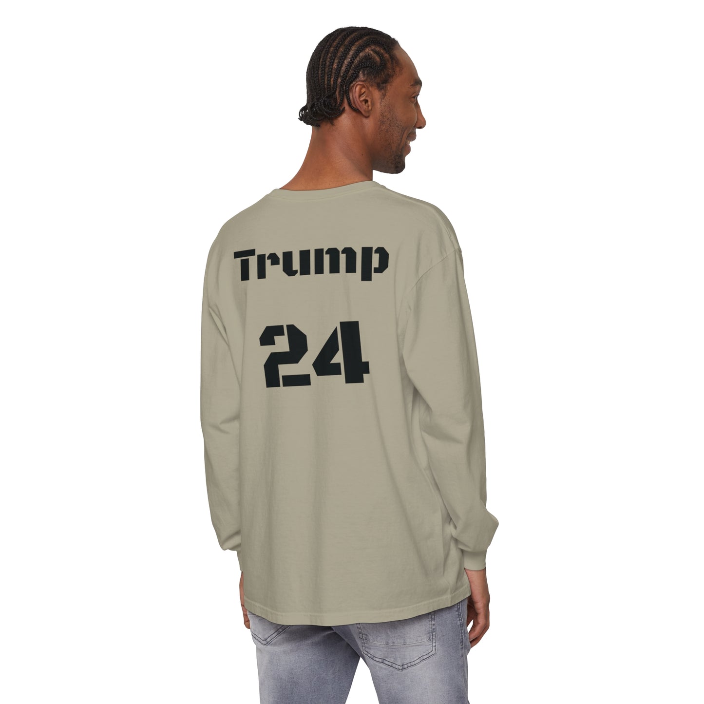 Trump VS Everybody Long Sleeve T-Shirt - Unisex Black