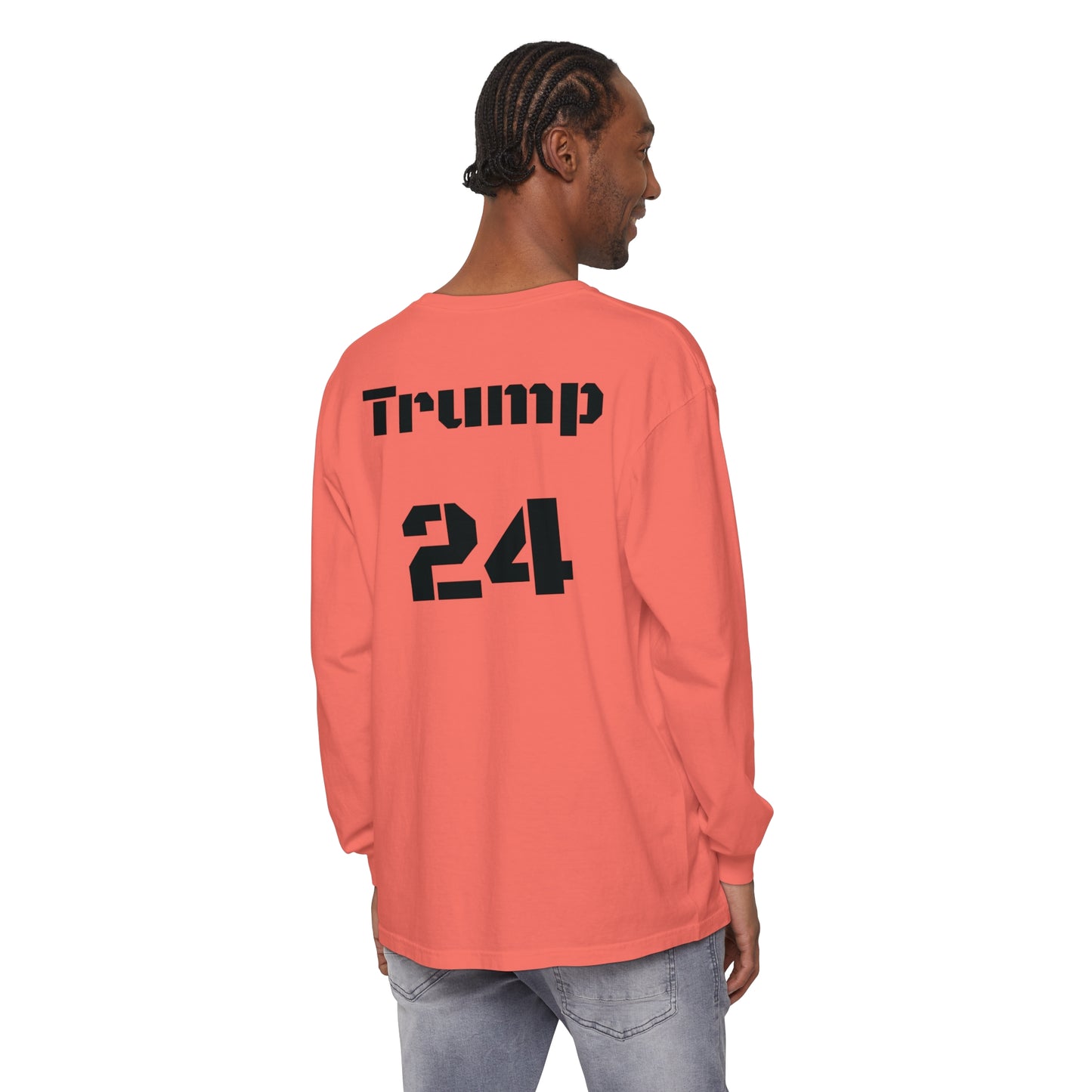 Trump VS Everybody Long Sleeve T-Shirt - Unisex Black