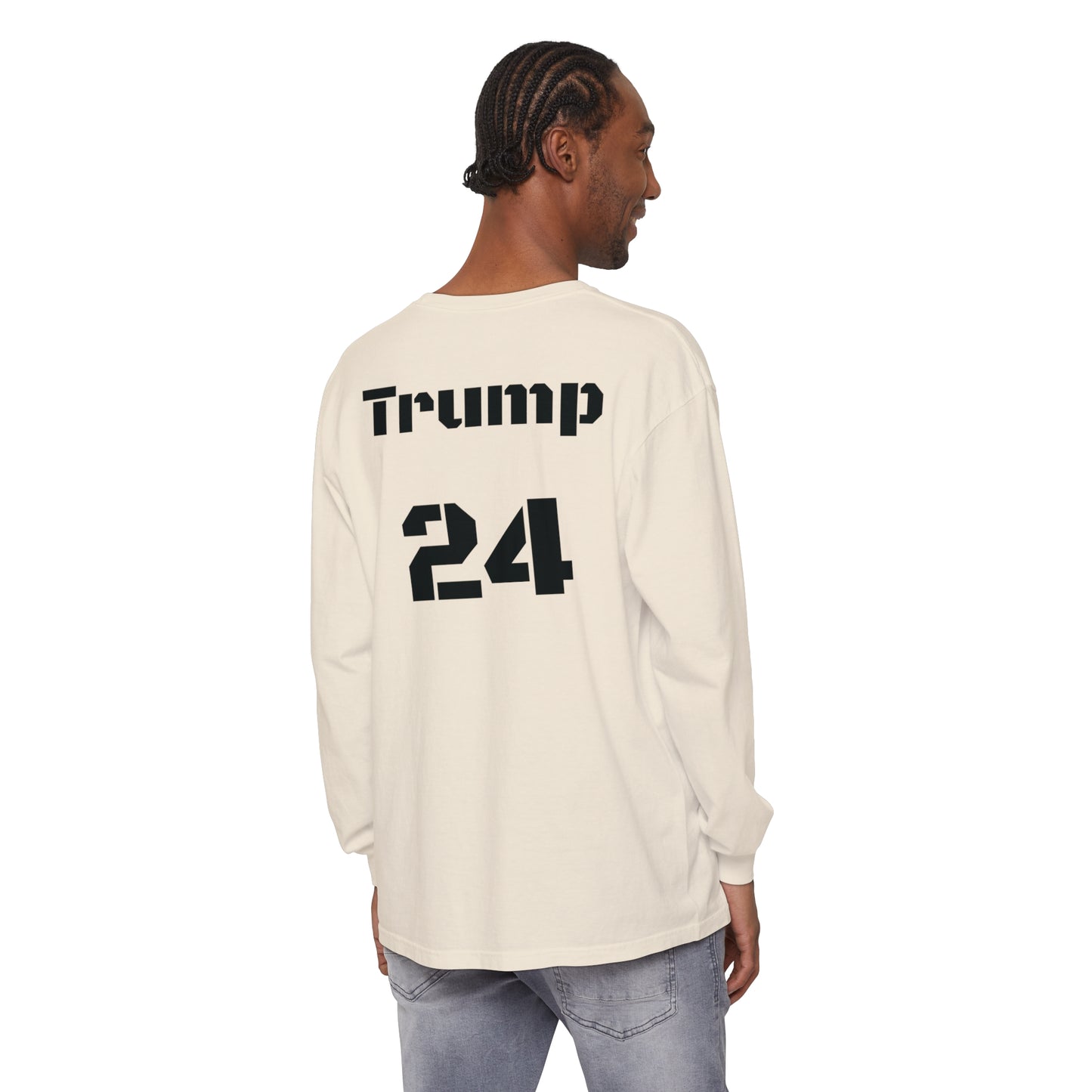 Trump VS Everybody Long Sleeve T-Shirt - Unisex Black