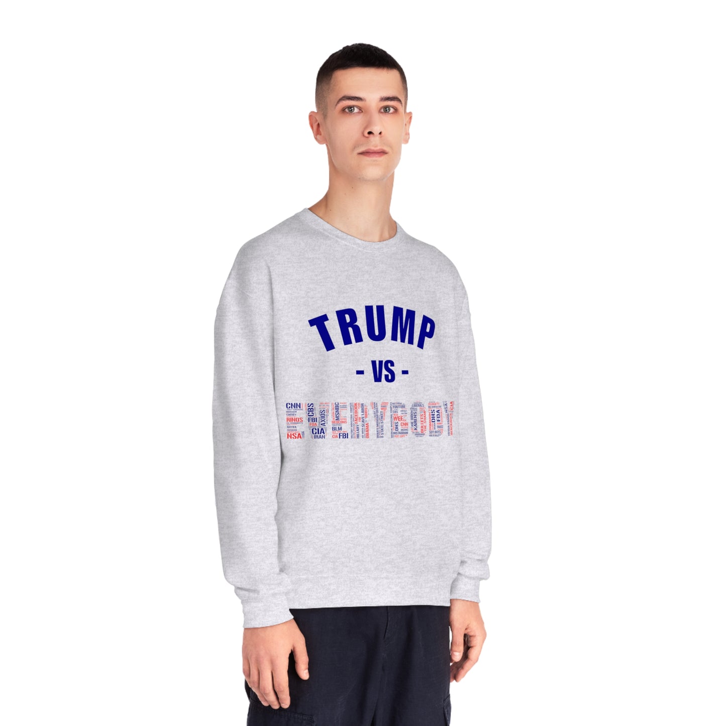 Trump VS Everybody Unisex NuBlend® Crewneck Sweatshirt