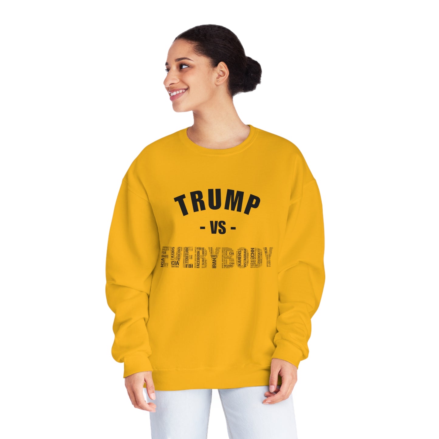 Trump VS Everybody Unisex NuBlend® Crewneck Sweatshirt