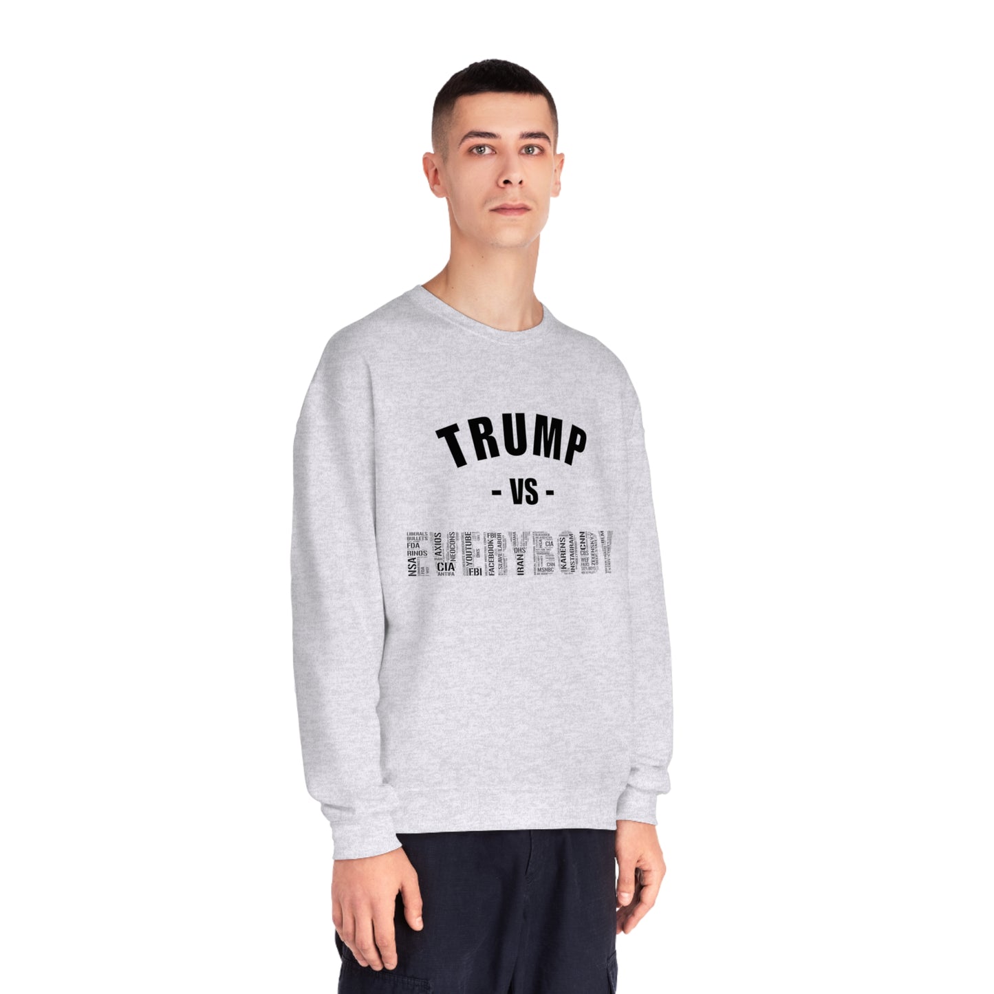 Trump VS Everybody Unisex NuBlend® Crewneck Sweatshirt