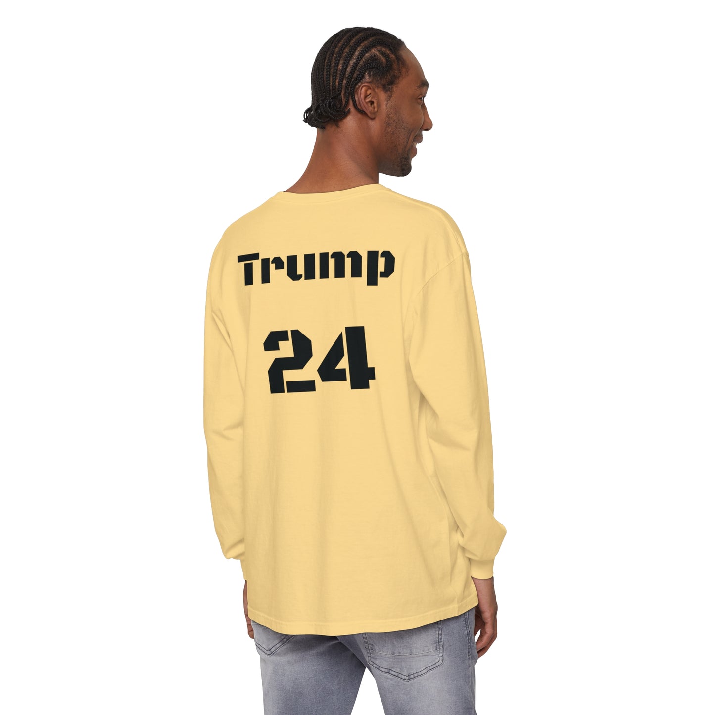 Trump VS Everybody Long Sleeve T-Shirt - Unisex Black