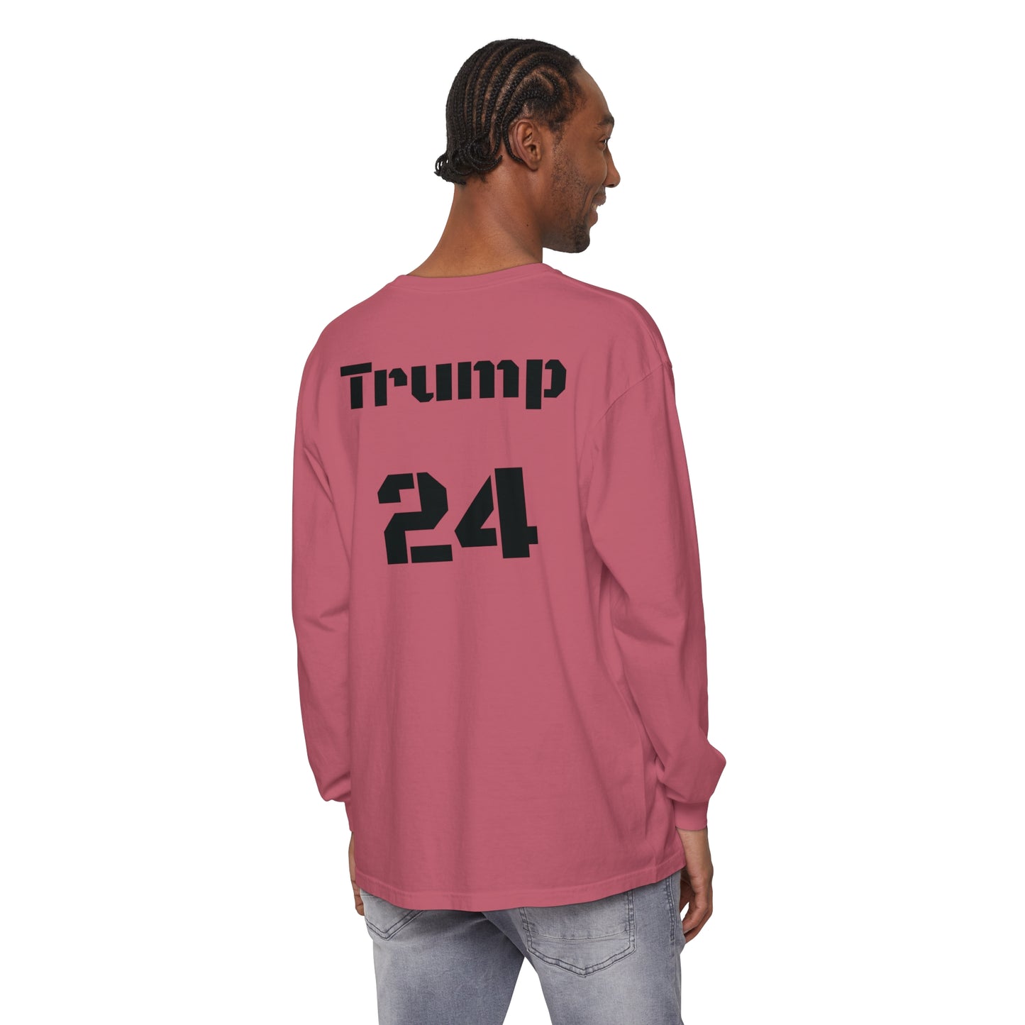 Trump VS Everybody Long Sleeve T-Shirt - Unisex Black