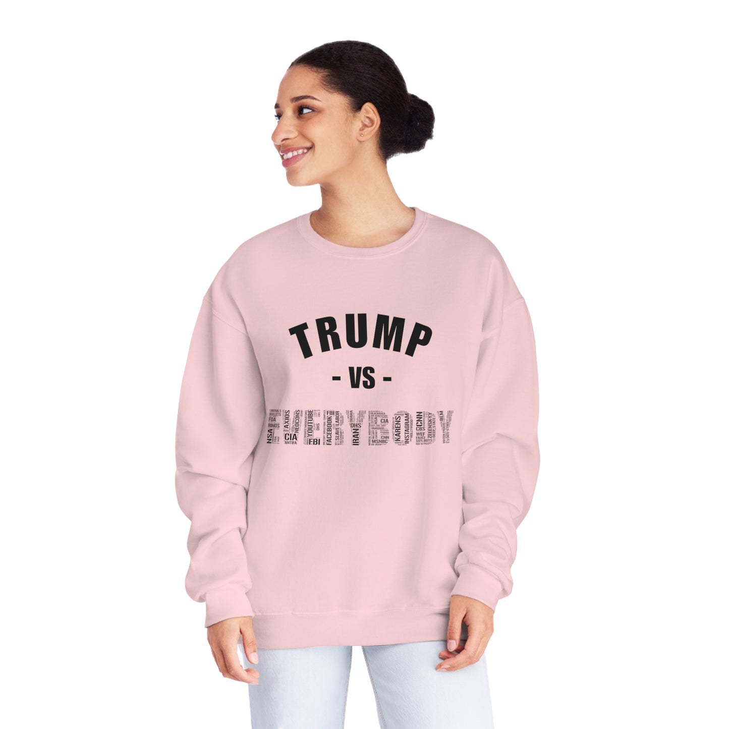 Trump VS Everybody Unisex NuBlend® Crewneck Sweatshirt