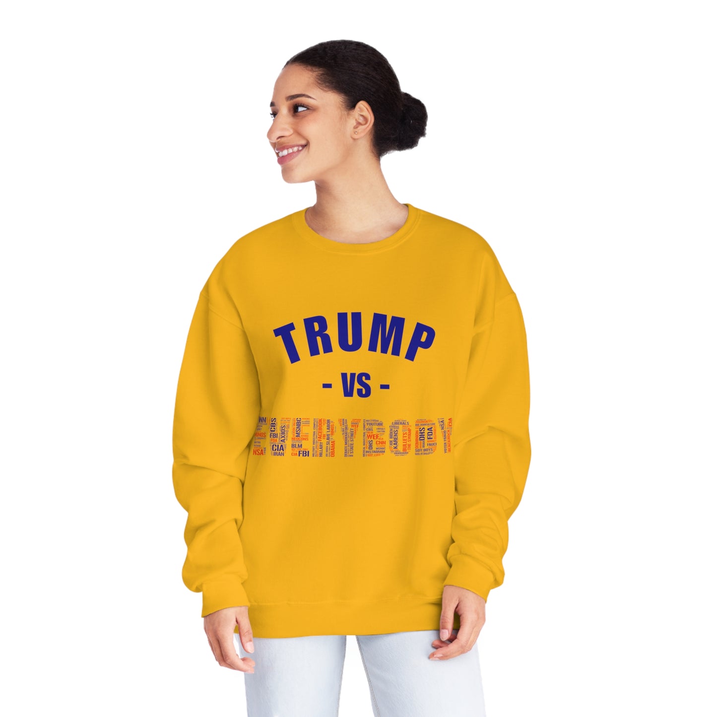 Trump VS Everybody Unisex NuBlend® Crewneck Sweatshirt