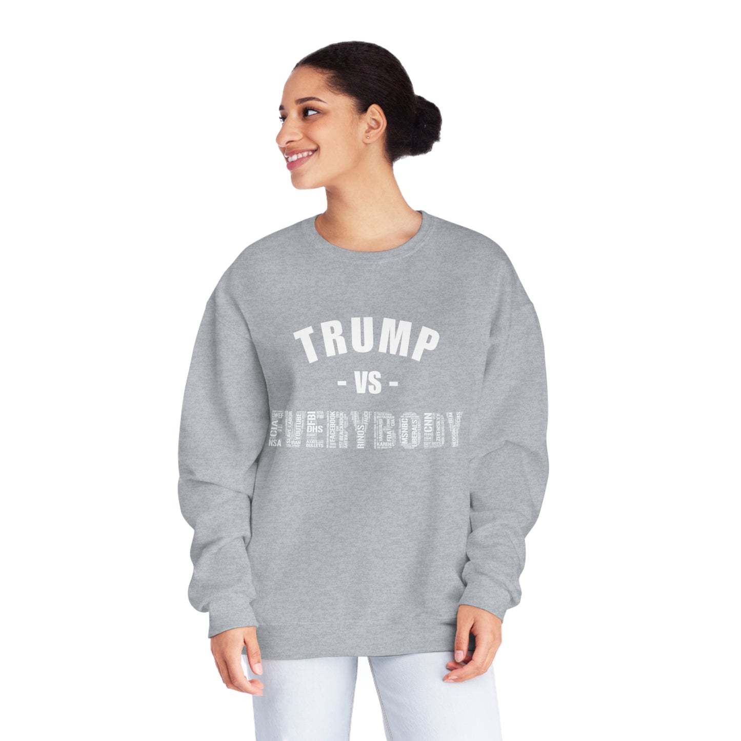 Trump VS Everybody Unisex NuBlend® Crewneck Sweatshirt