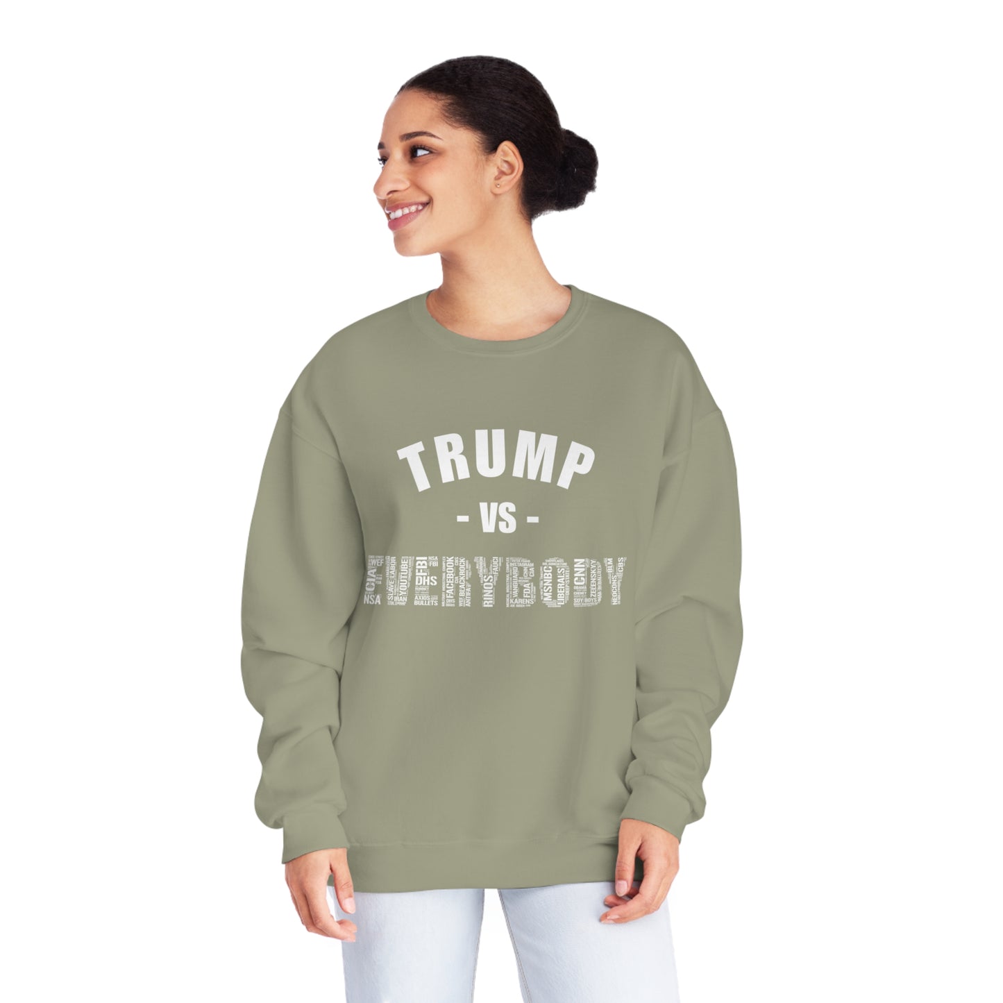 Trump VS Everybody Unisex NuBlend® Crewneck Sweatshirt