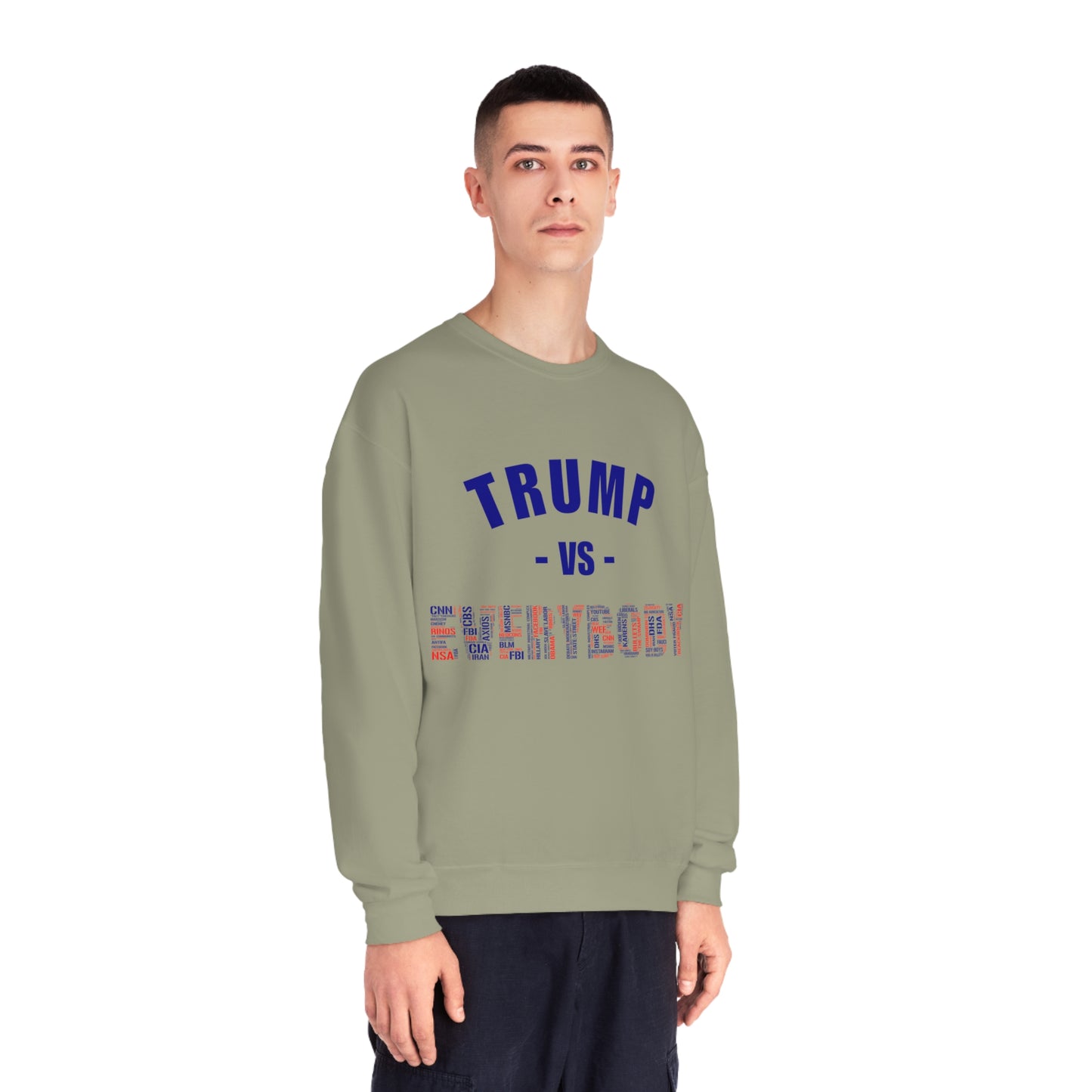 Trump VS Everybody Unisex NuBlend® Crewneck Sweatshirt