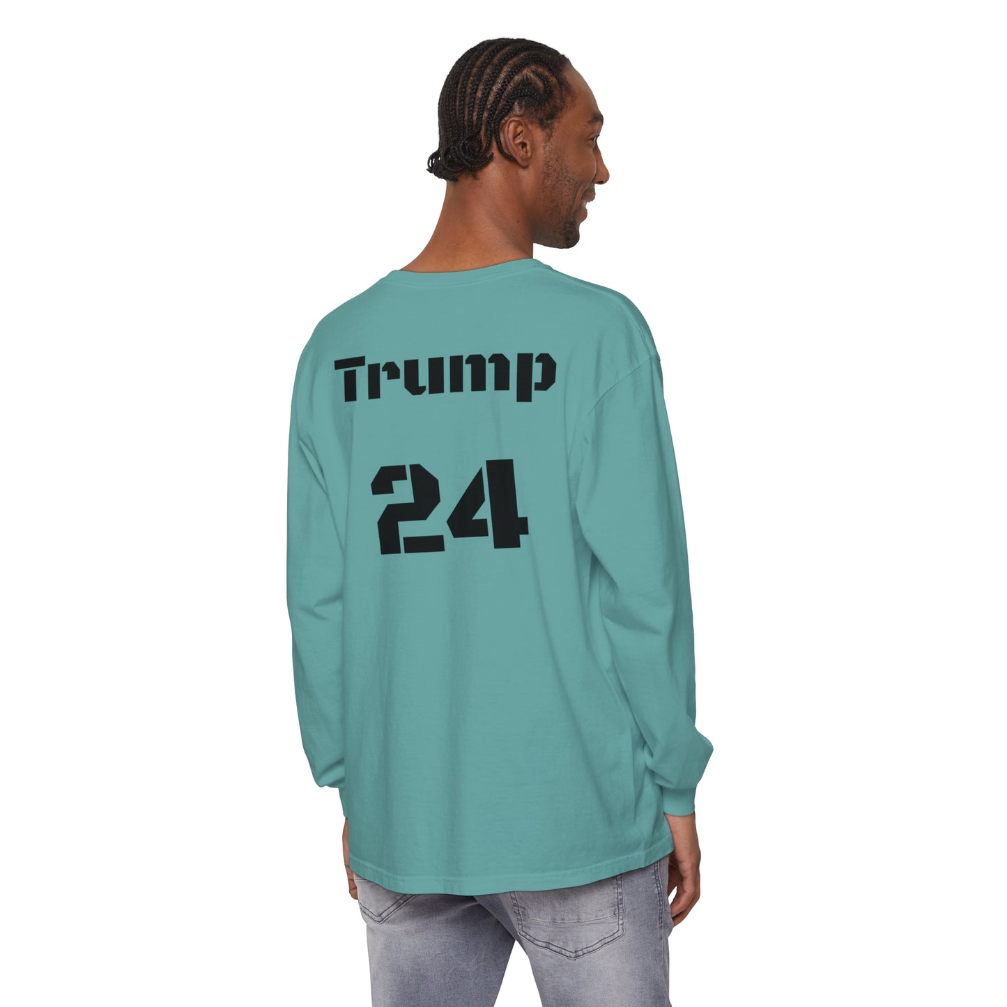 Trump VS Everybody Long Sleeve T-Shirt - Unisex Black