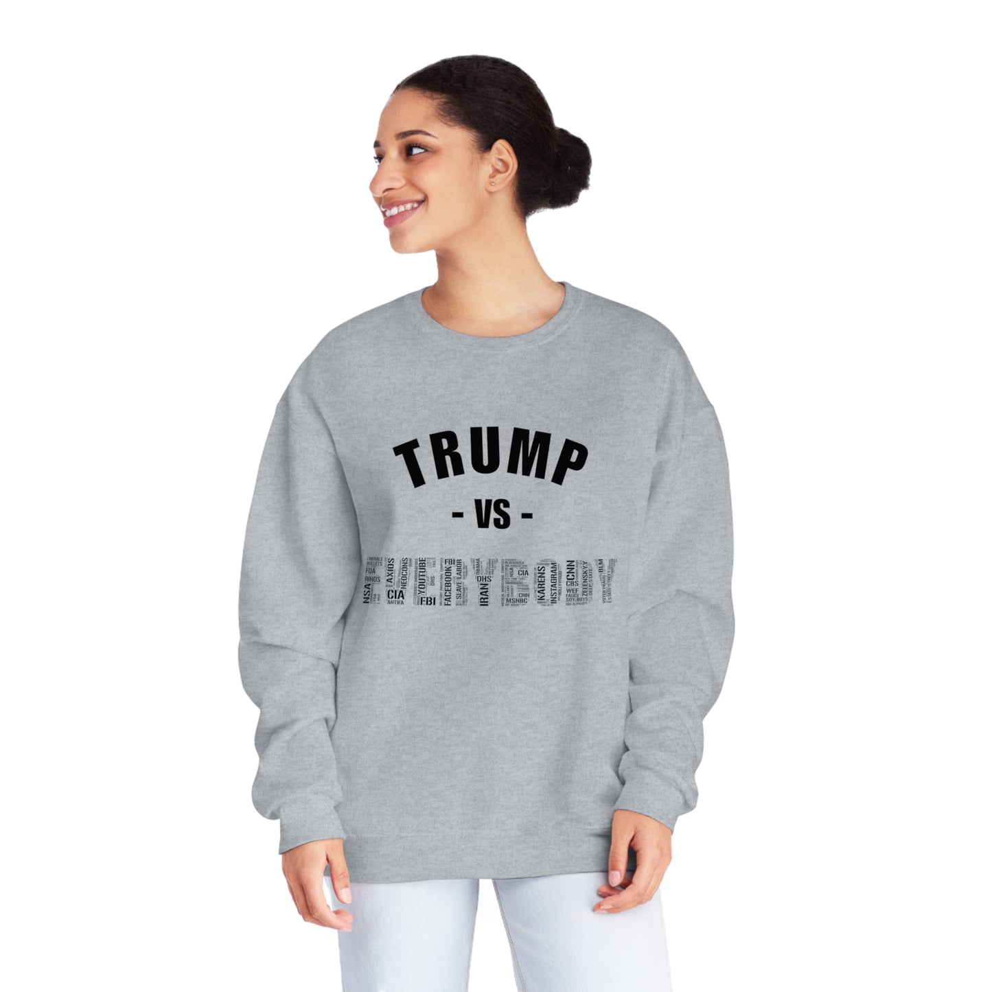 Trump VS Everybody Unisex NuBlend® Crewneck Sweatshirt