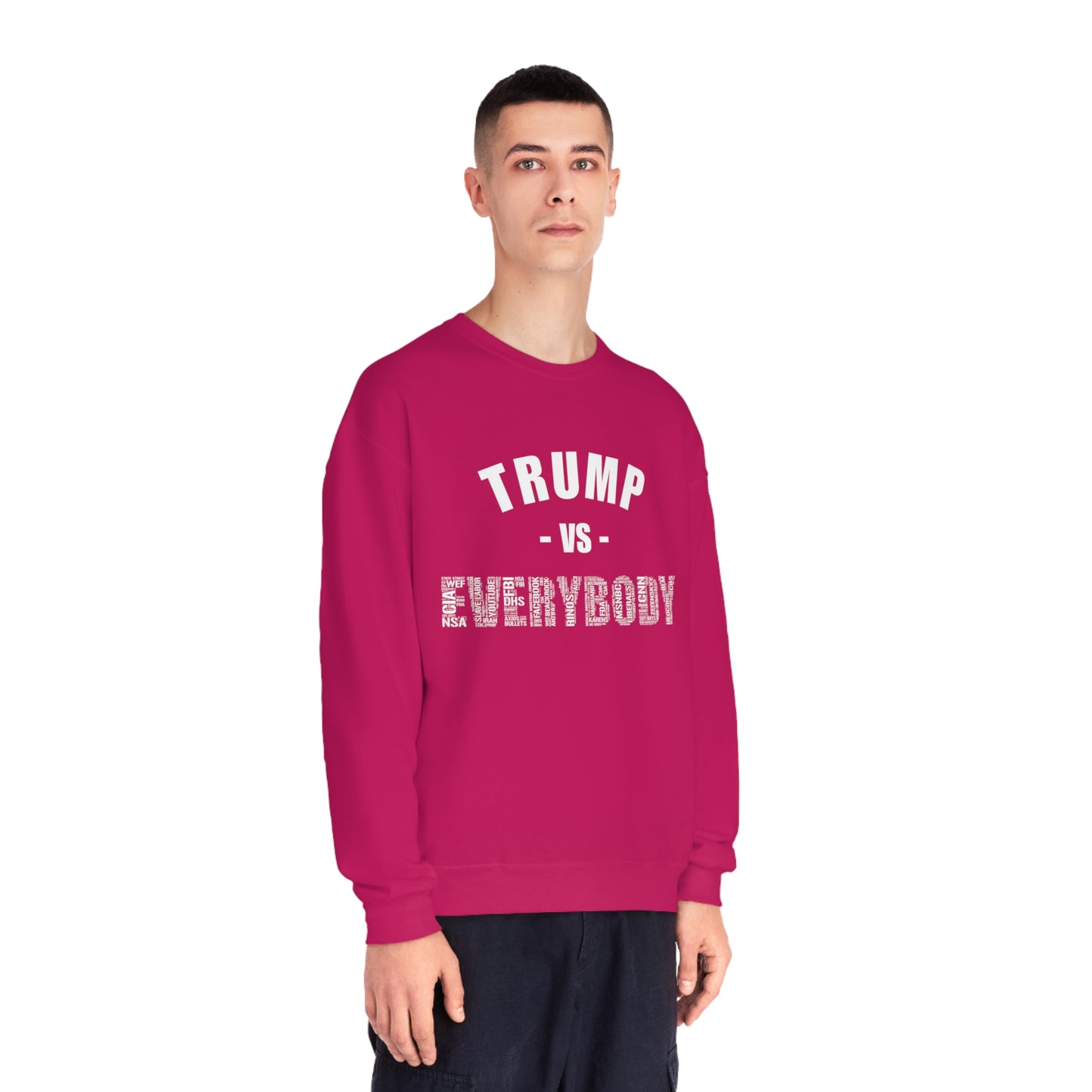 Trump VS Everybody Unisex NuBlend® Crewneck Sweatshirt