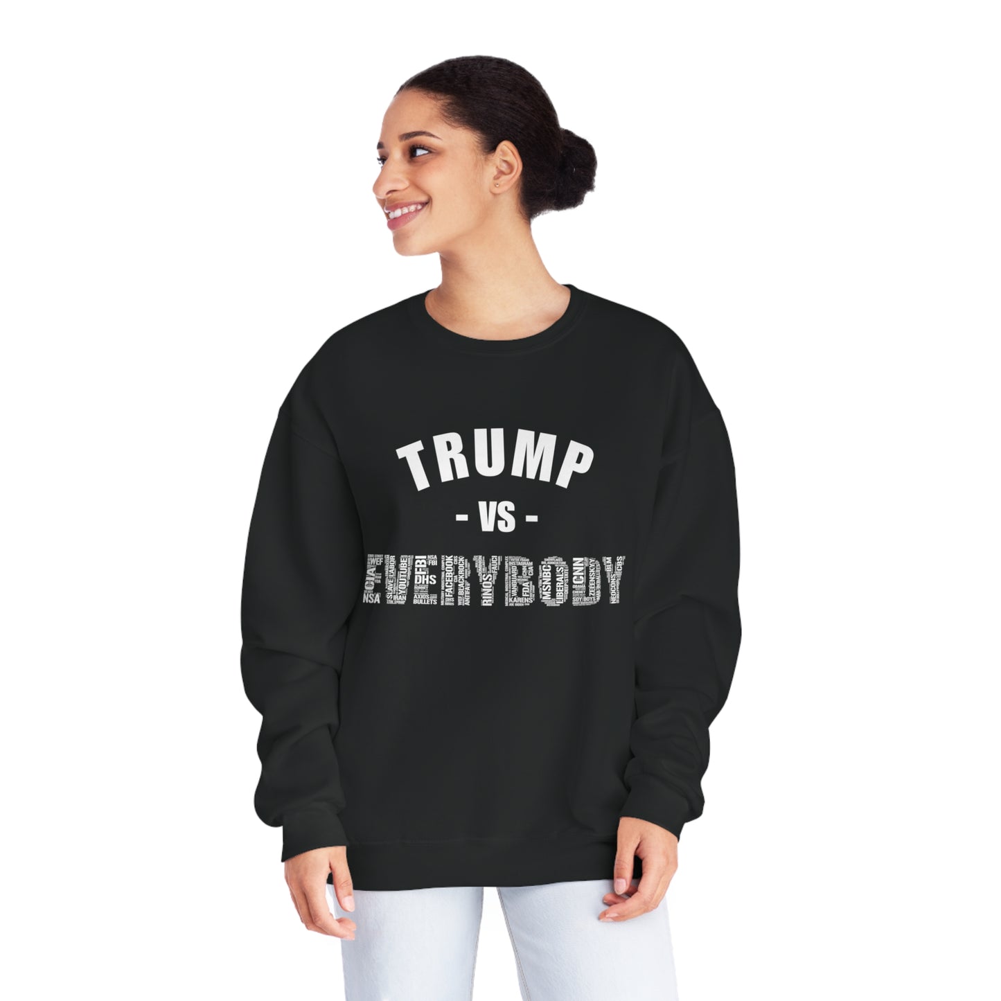 Trump VS Everybody Unisex NuBlend® Crewneck Sweatshirt