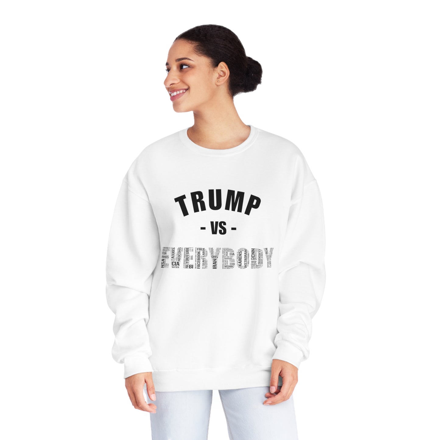 Trump VS Everybody Unisex NuBlend® Crewneck Sweatshirt