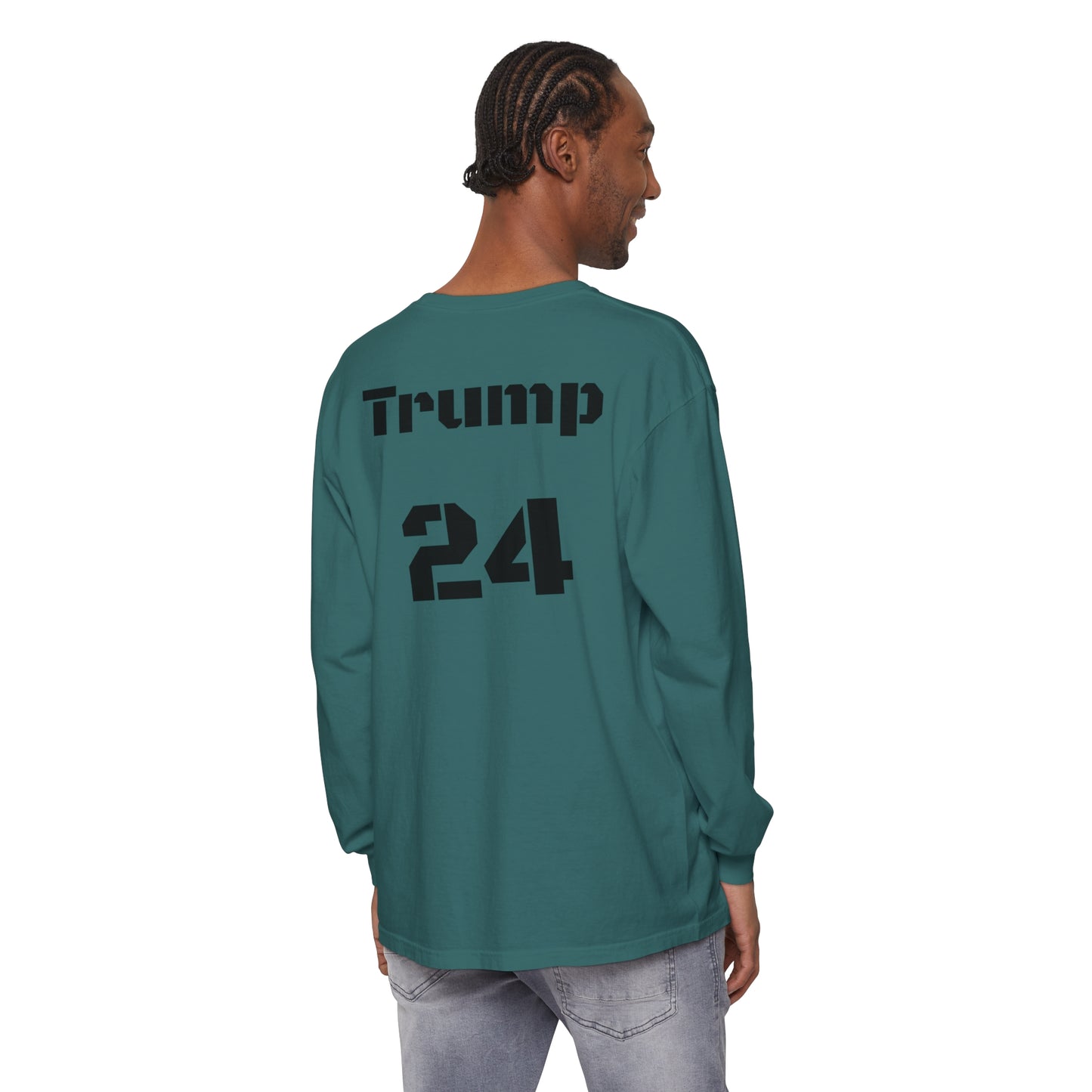 Trump VS Everybody Long Sleeve T-Shirt - Unisex Black