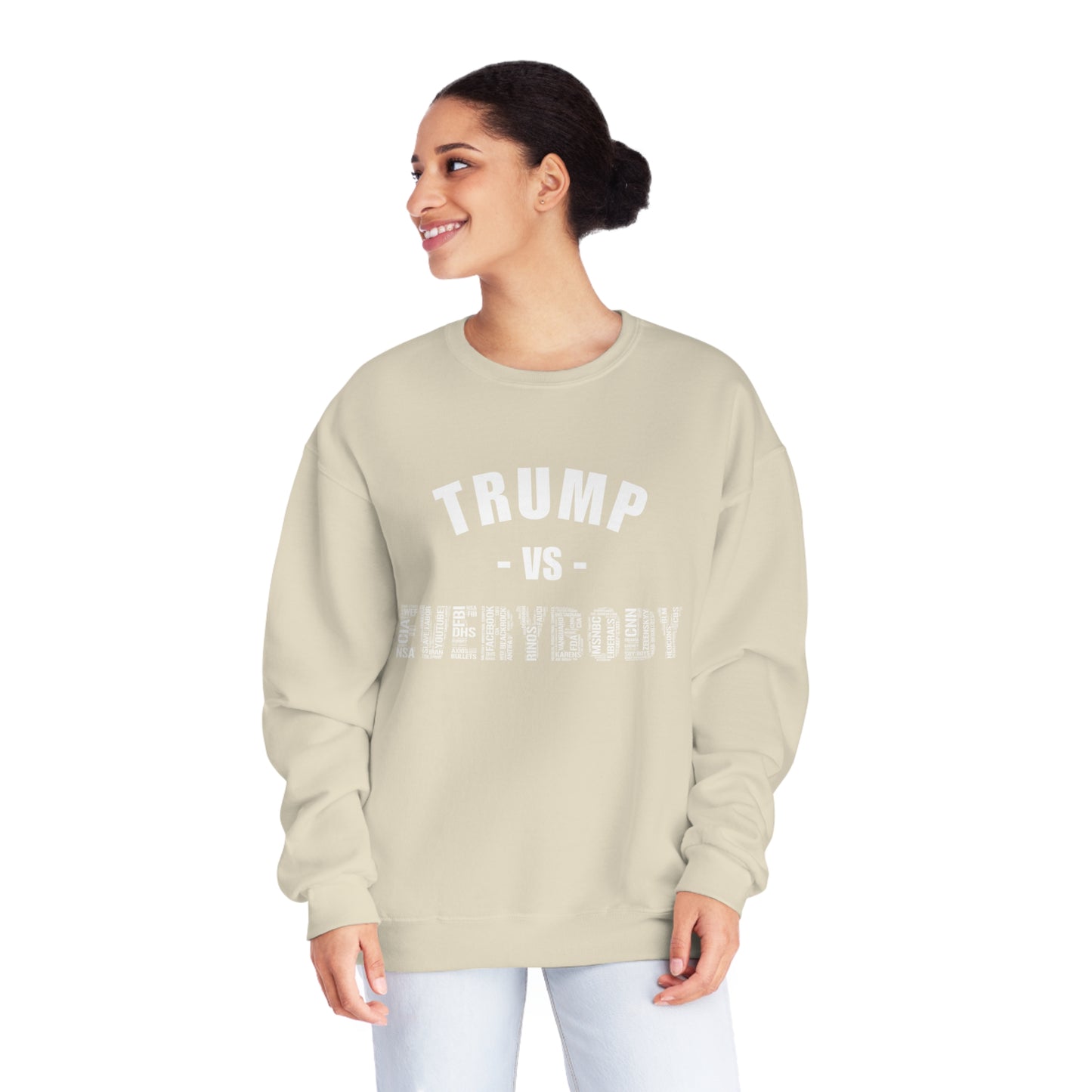 Trump VS Everybody Unisex NuBlend® Crewneck Sweatshirt