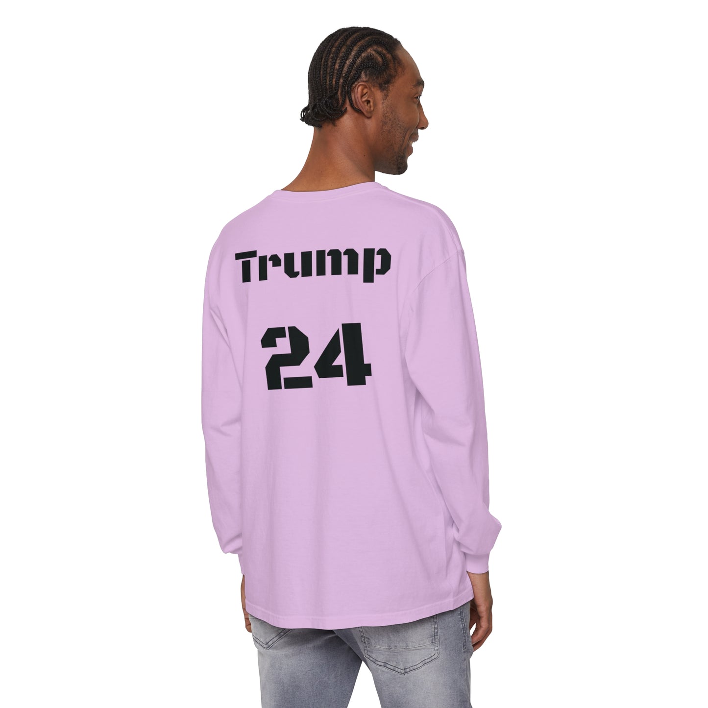 Trump VS Everybody Long Sleeve T-Shirt - Unisex Black