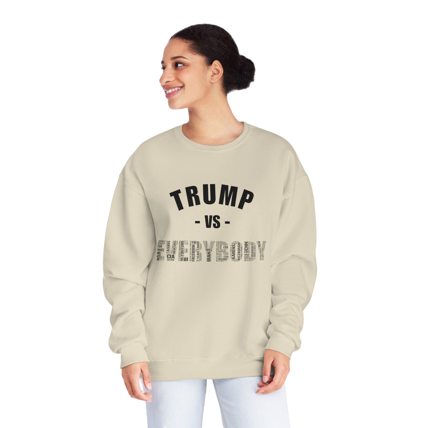 Trump VS Everybody Unisex NuBlend® Crewneck Sweatshirt