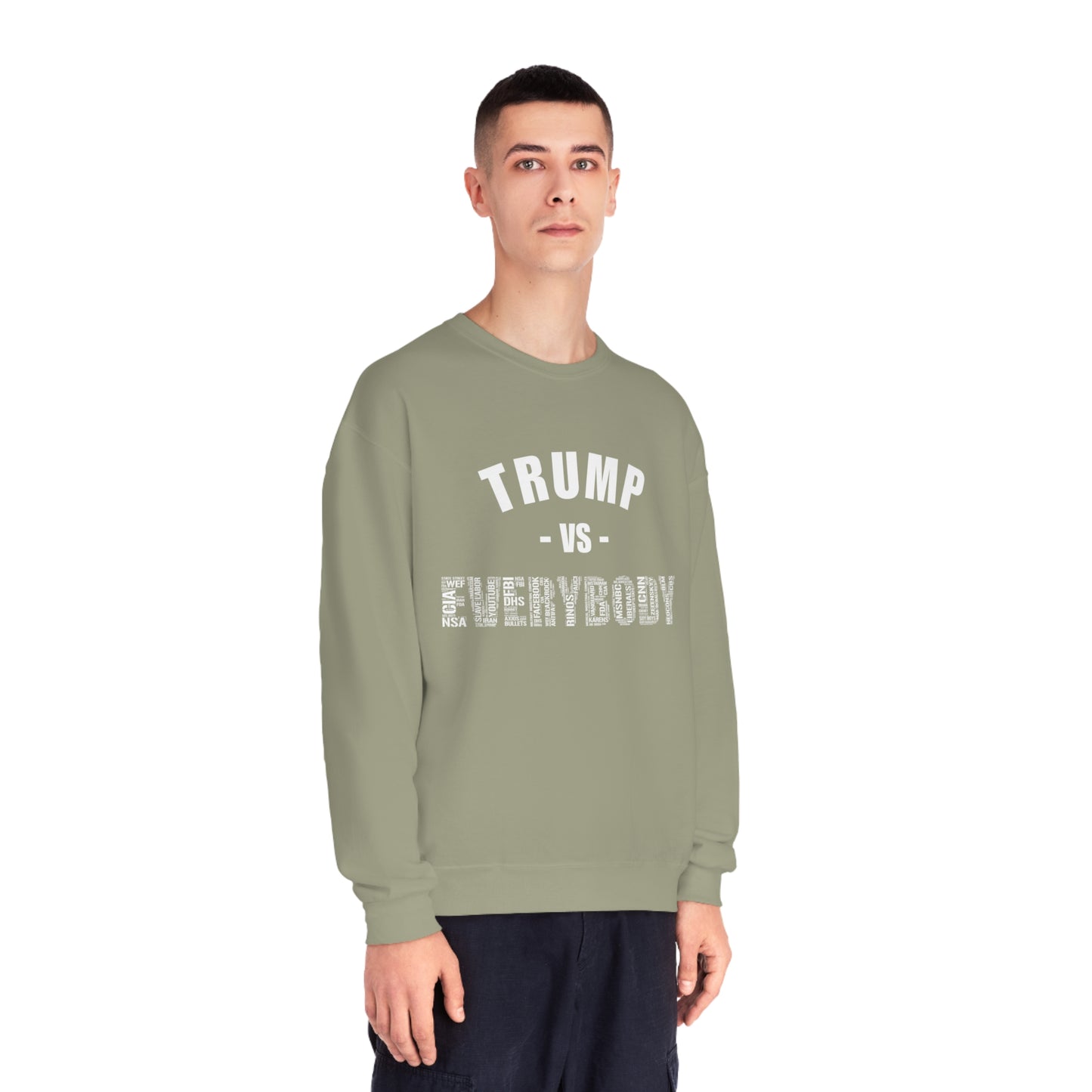 Trump VS Everybody Unisex NuBlend® Crewneck Sweatshirt